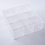 Caja de te Acrilica Grande 9 divisiones